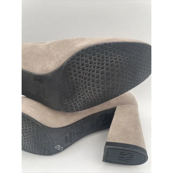 Stuart Weitzman Gray Suede Pumps Women's Size 5.5 - Picture 9 of 9